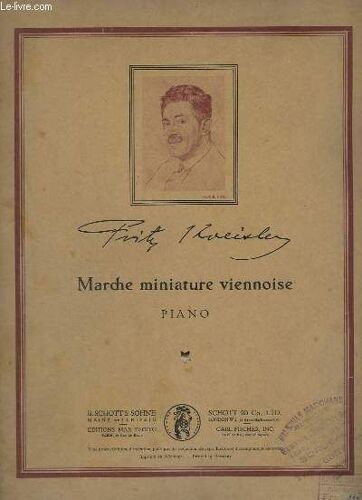 Marche Miniature Viennoise - Piano.