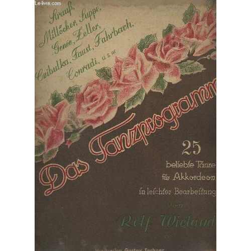 Das Tanzprogramm - 25 Beliebte Tanze Fur Akkordeon.