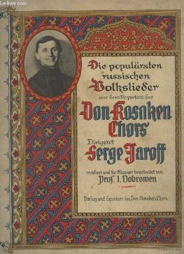 Don Kosaken Chors - Fur Klavier - Allemand/Russe.