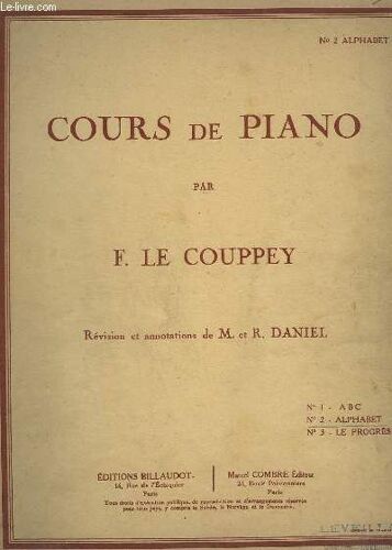 Cours De Piano - N° 2 : Alphabet.