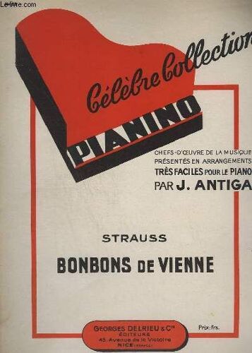 Bonbons De Vienne - Collection Pianino N°60.