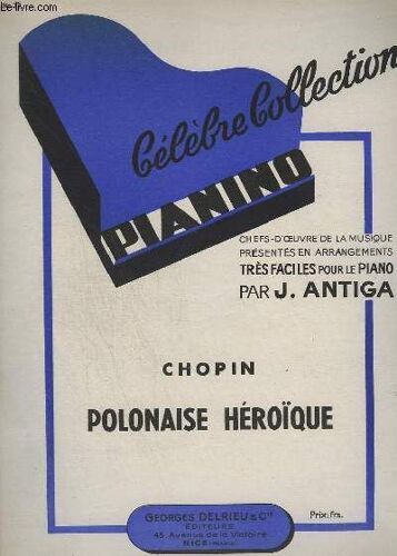 Polonaise Heroique - Collection Pianino N°77.