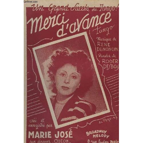 Merci D'avance - Tango.