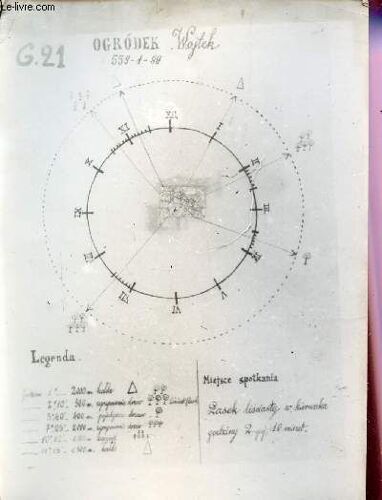 Message-Photo En Noir Et Blanc Envoye Pendant La Seconde Guerre Mondiale / Sous La Reference G21 : Ogrodek Wojtek / 539-1-99.