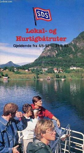 Sds, Lokal- Og Hurtigbåtruter, 1992-93