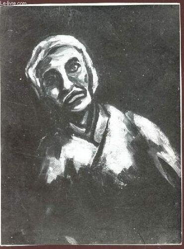 Photocopie De Reproduction En Noir Et Blanc / Visage D'une Femme.