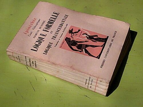 Logique Formelle Et Logique Transcendantale