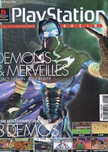 Playstation Magazine - N°27 - Janvier 1999 / Demons Et Merveilles - Legacy Of Kain - Soul Reaver ...