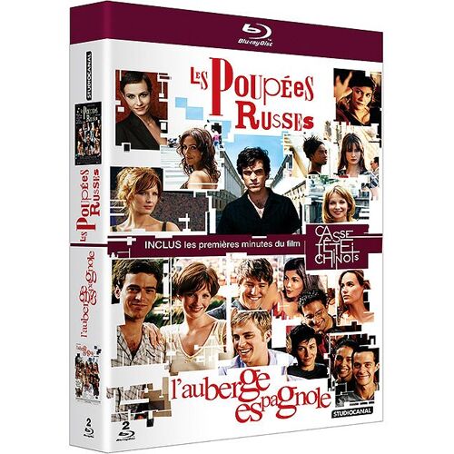 Les Poupées Russes + L'auberge Espagnole - Pack - Blu-Ray