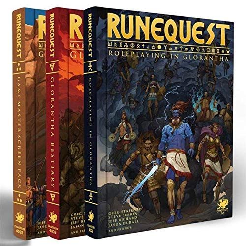 Runequest: Roleplaying In Glorantha Deluxe Slipcase Set