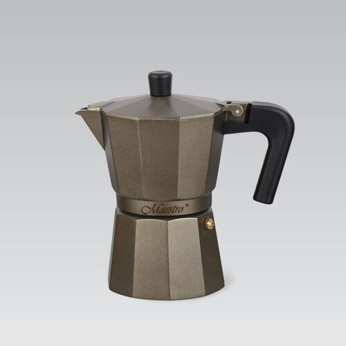 Maestro 6 Cup Coffee Machine Mr-1666-6-brown Brown