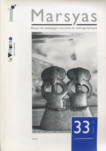 Marsyas N°33 - L'accompagnement