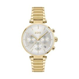Boss - Montre Femme Majesty Argenté 1502775 - Jaune