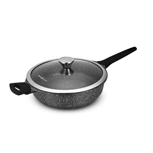 Sauteuse En Fonte D'aluminium 24cm Avec Couvercle Gisors St24tfi