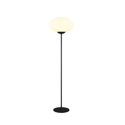 Trio Lighting - Lampadaire Vintage Verre Et Métal Fomento - Noir