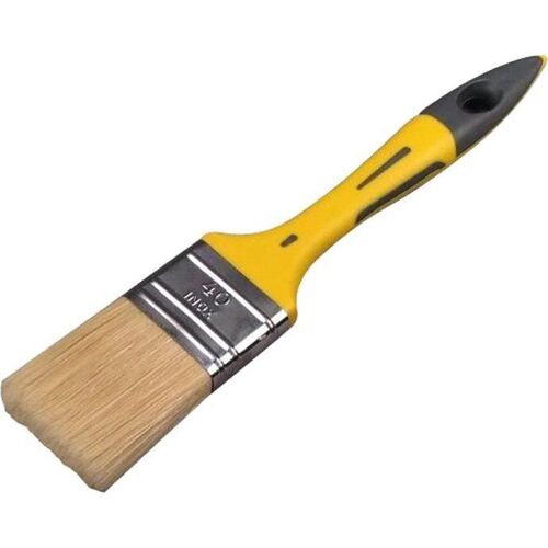 SAVY - Pinceau plat bimatière peinture brillante laquée 60mm