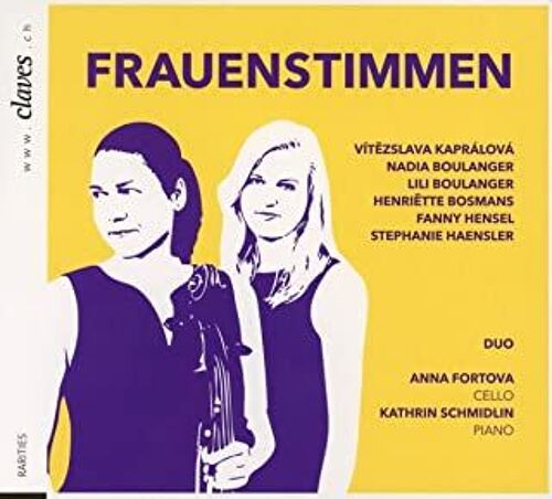 Frauenstimmen : Oeuvres Pour Violoncelle Et Piano De Compositrices - Cd Album