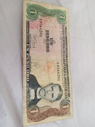 Billet 1 Peso République Dominicaine