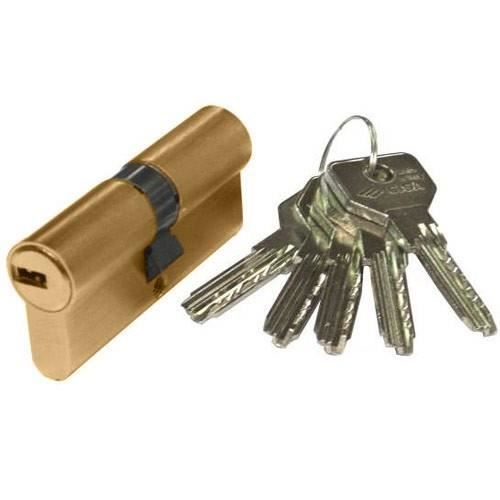 Cylindre Cisa Europerfil Brassed 30x40 sécurité As