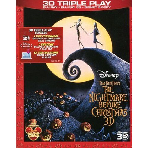 The Nightmare Before Christmas - L'etrange Noël De M. Jack(3d) (Blu-Ray+Blu-Ray 3d+E-Copy)
