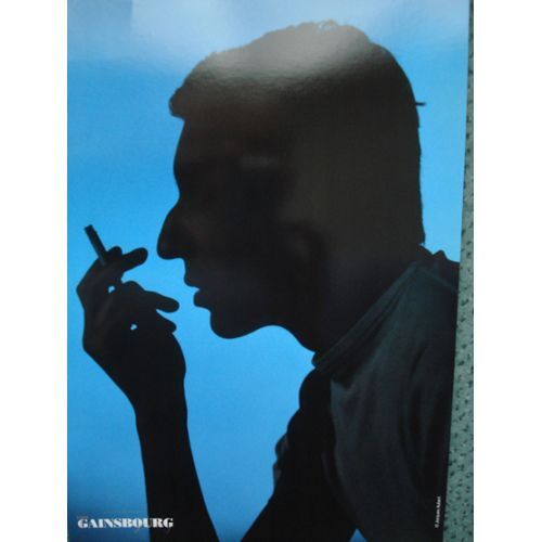 Photo Serge Gainsbourg - Gitane De Jacques Aubert