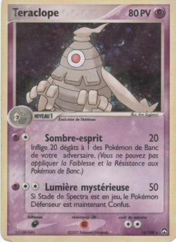 Carte Pokémon "Teraclope" Pv80 Holo 14/108