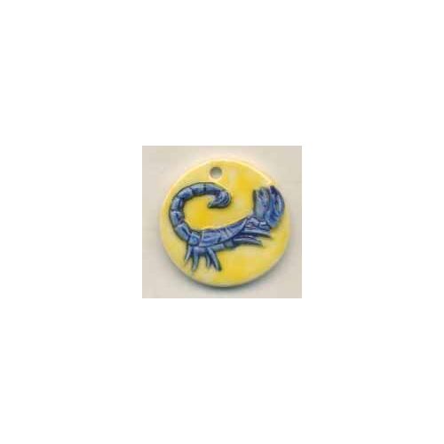 Fève Pendentif Scorpion