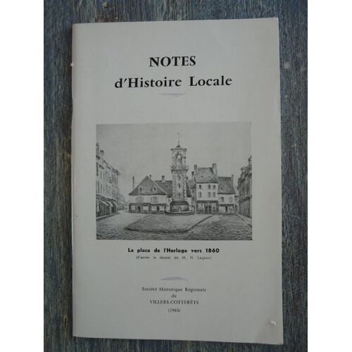 Notes D'histoire Locale