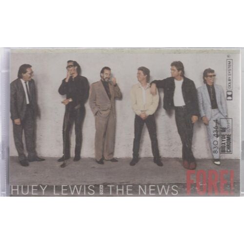 Huey Lewis And The News K7 Audio  Fore!