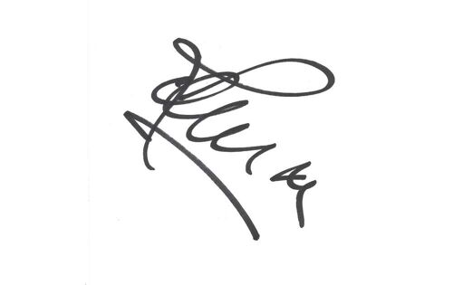 Autographe De : Roch Voisine