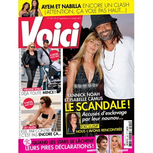 Voici N° 1351 - 27 Septembre 2013 - Ayem Nabila Noah Virginie Efira