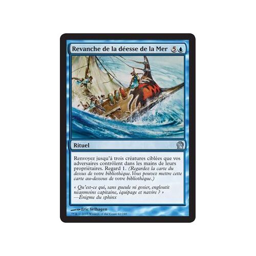 Revanche De La Deesse De La Mer - Theros - U - 61/249