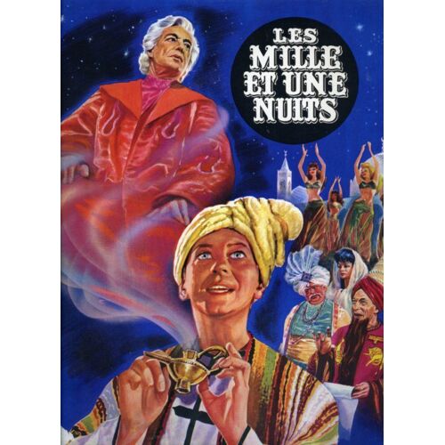 Les Mille Et Une Nuits, Synopsis Dépliant, Henry Levin, Mario Bava, Donald O'connor, Michèle Mercier