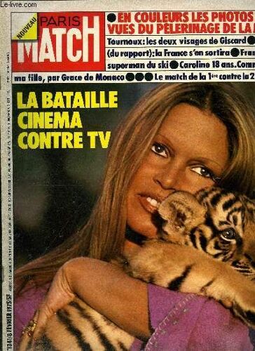 Paris Match N° 1341 - La Bataille Cinéma T.V., La Bataille Première Contre Deuxième Chaine, B.B. Défend Les Animaux, Pointu Et Les Aéroports, Charmoz Et Les Problèmes D Actualité, Ponia Prend En Main(...)