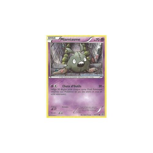 Carte Pokemon Miamiasme 65/135 - Pokemon Tempête Plasma