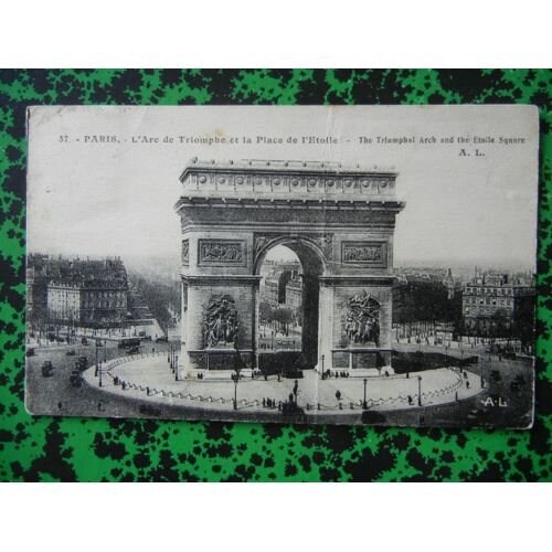 37 Paris - L'arc De Triomphe Et La Place De L'etoile
