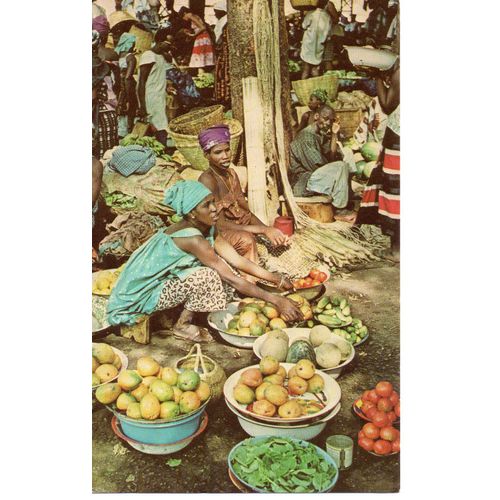 Mali, Bamako - Marché Des Fruits