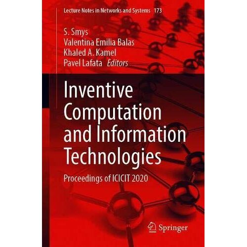Inventive Computation And Information Technologies
