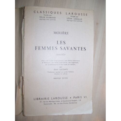 Les Femmes Savantes
