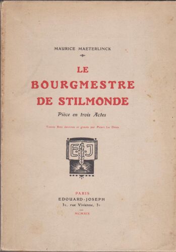 Le Bourgmestre De Stilmonde