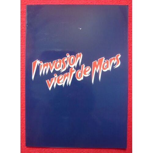 Dossier De Presse De LInvasion Vient De Mars (1986)