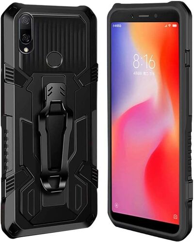 Coque Xiaomi Redmi 6 [Serie Armorbox] Robuste avec Double Couche Coque de Support pour Xiaomi Redmi 6 Housse Noir