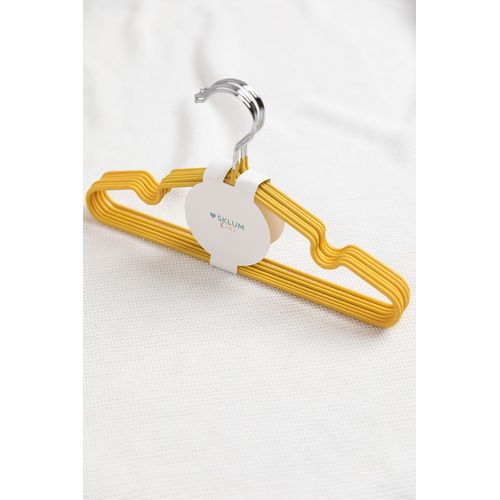 Lot De 6 Cintres Anttal Kids Moutarde