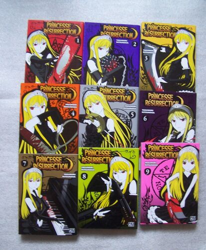 Lot De 9 Mangas Princesse Résurrection