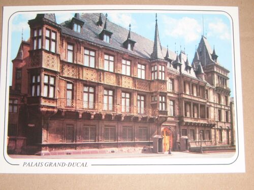 Carte Postale De Luxembourg: Palais Grand-Ducal