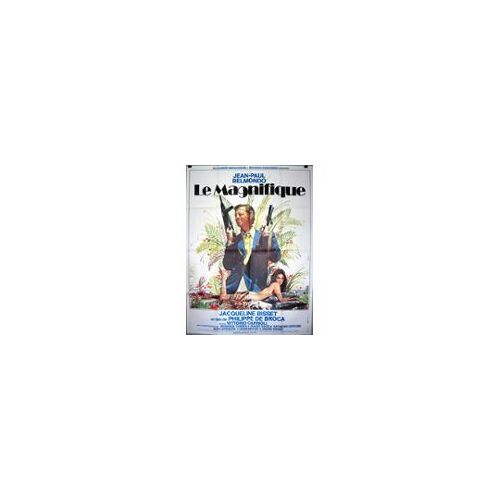 Le Magnifique - Philippe De Broca - Jean Paul Belmondo - Affiche De Cinéma Pliée 120x160 Cm
