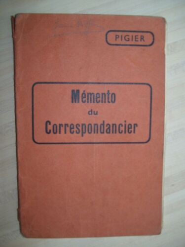 Mémento Du Correspondancier