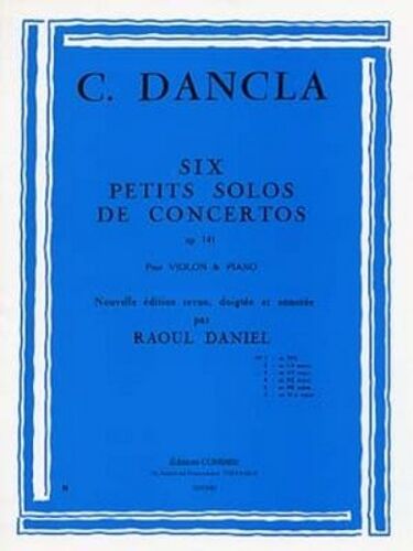 Six Petits Solos De Concertos Op. 141 Pour Violon Et Piano - N° 3 En Ut Majeur