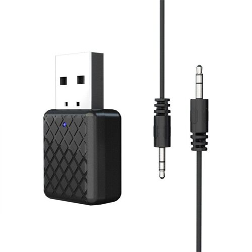 Récepteur Bluetooth 2 en 1 KN322, adaptateur émetteur Audio 3.5mm pour téléviseur/PC, haut-parleur de casque