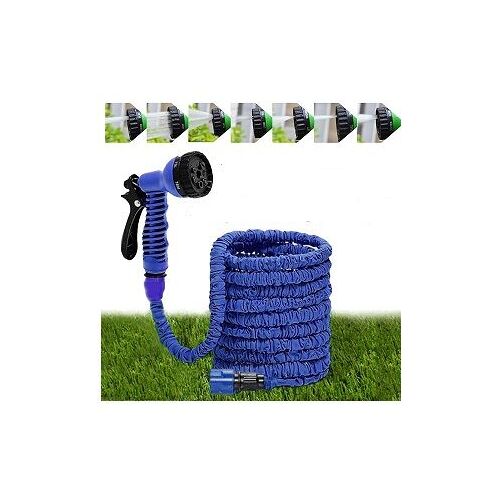 Tuyau d'arrosage extensible 30 M avec raccord et pistolet